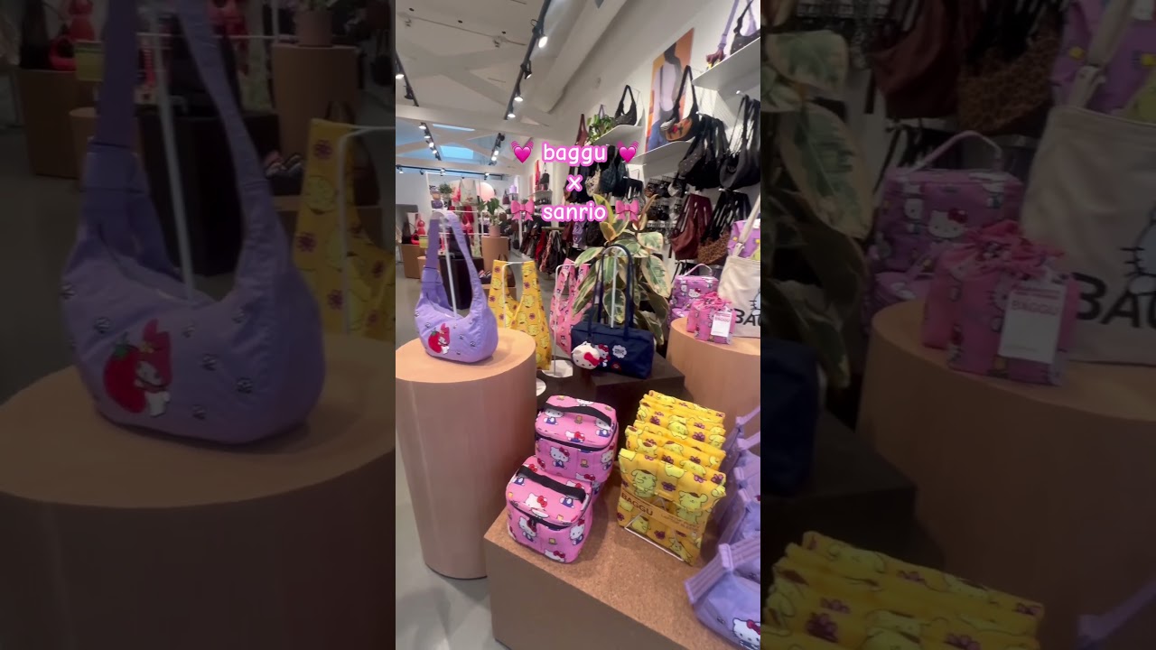 the hello kitty pouch 💓🎀💝 #baggu #hellokitty #sanrio