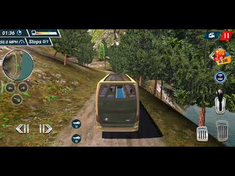 Offroad army bus simulator game