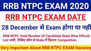 RRB NTPC 2020 EXAM  DATE & Schedule|About RRB NTPC Exam Admit Card 2020|#RRBNTPCCutoff2020 #rrbcbt