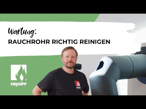 Ofenrohr reinigen - Anleitung, so reinigen Sie das Rauchrohr am Kaminofen selbst