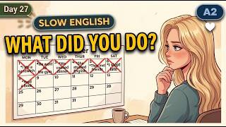 Day 27: How to Talk About The Past | 30-Day English Speaking Challenge | Shadowing Practice