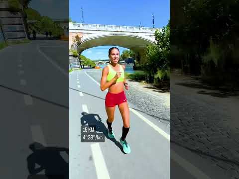 WHEN YOU RUN 28 KM in ROME ❤️ in 2h:11’:24” - pace of 4’:41”/km 💪 #running #runningtips #rome