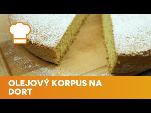Vsaďte na nadýchaný olejový korpus na dort, který je vždy povede
