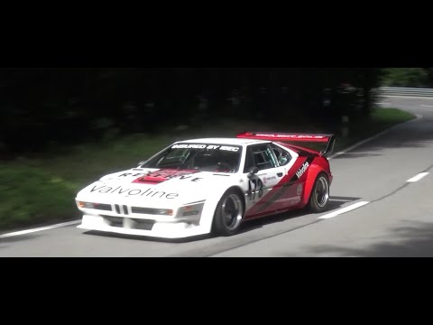 AWESOME Sound! BMW M1 ProCar from Michael Kammermann at Hillclimb Gurnigel 2022