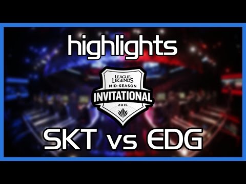 [Highlight] SKT vs EDG - Game 5 | MSI 2015 - Grand Final | SK Telecom T1 vs EDward Gaming
