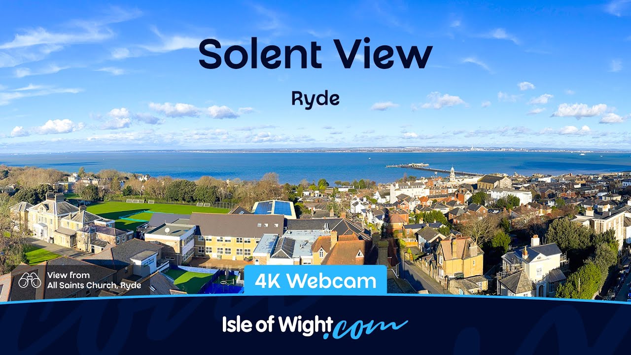 Live webcam view of Solent View over Ryde Pier