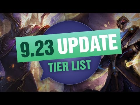 UPDATED Mobalytics Patch 9.23 Tier List New OP Champions and Q&A - League of Legends
