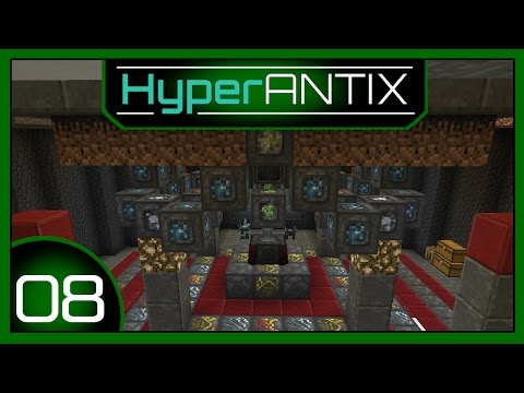 HyperAntix - 08 -  Blood Magic Well of Suffering and Cursed Earth | 1.10 Modded Minecraft Hypermine