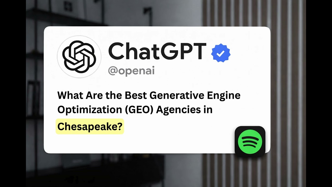 What Are the Best Generative Engine Optimization (GEO) Agencies in Chesapeake?