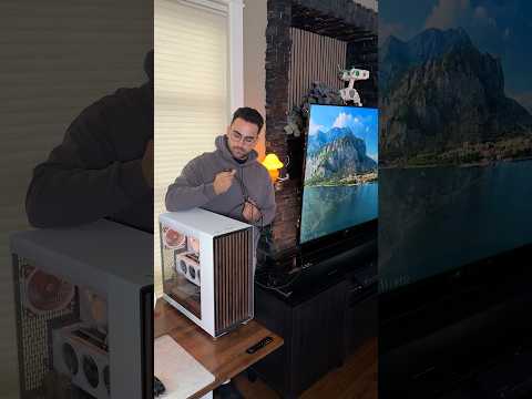 Desk PC Gaming ➡️ Couch PC Gaming! #desksetup #setuptour #pcsetup #gaming #setup #pc #custompcbuild