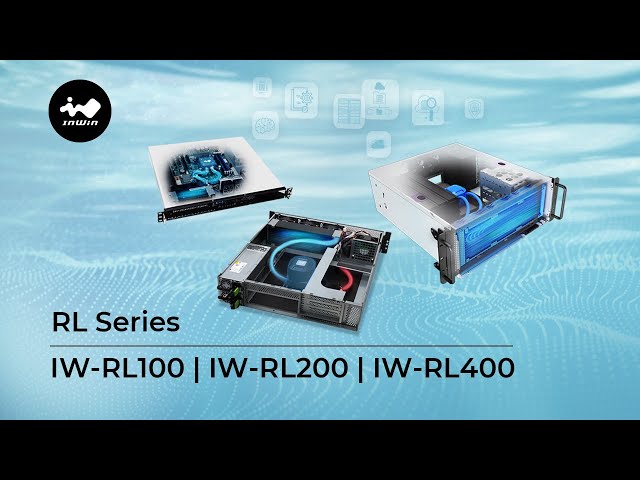 InWin RL Series | Liquid-Cooled Server Chassis