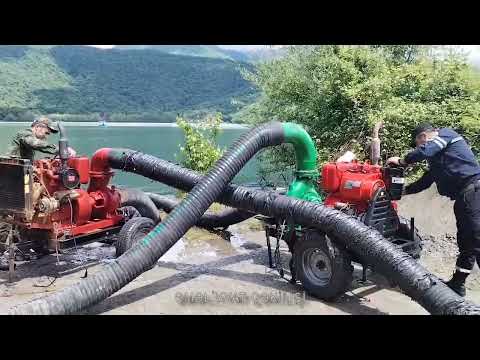 Nohur gölündə suyun səviyyəsinin endirilməsi istiqamətində tədbirlər davam etdirilir