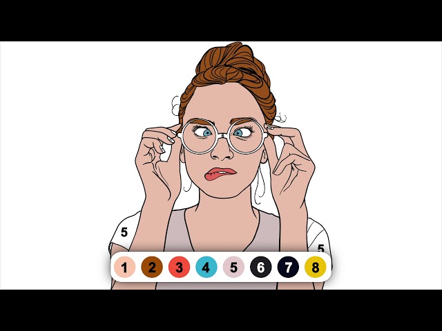 Comparison Tap Color Color By Number Coloring Game Vs Paint By Number Free Coloring Games Color Book