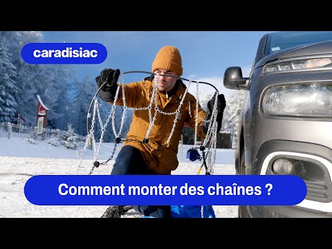 Tutorial: How to fit snow chains?