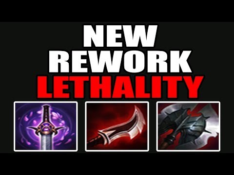 NEW REWORK LETHALITY ITEMS & MINI CHO'GATH REWORK | League of Legends | Kobe2408