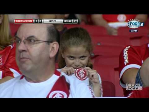 Inter 4 x 1 Oeste - Melhores Momentos - 22/02/2017