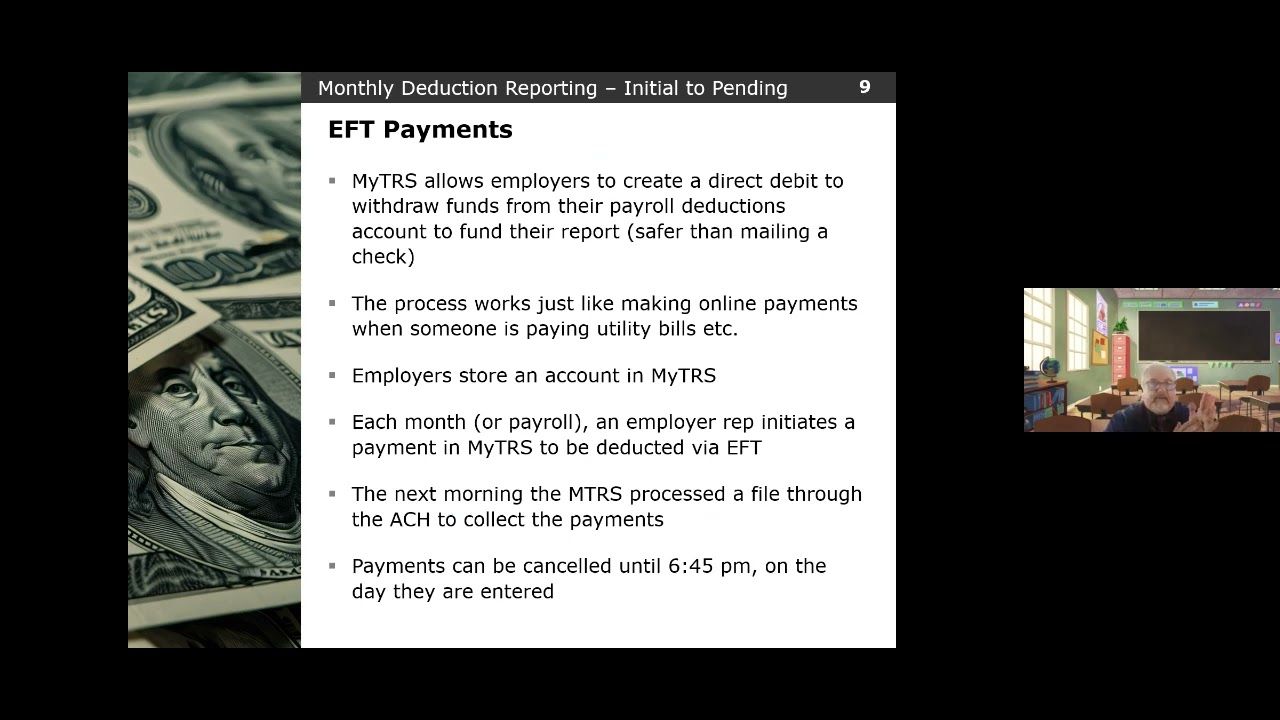 Employer Training - Monthly Reporting, Submitting Your Initial Report to Pending.