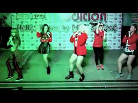 "Meteorite" cover "Change+Hot Issue+Whatcha Doin' Today" (4Minute) @ audition "Hello! Korea by MBK"