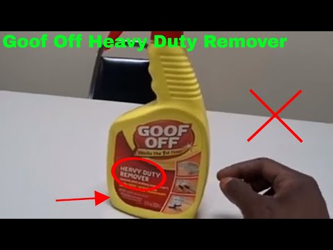✅  How To Use Goof Off Heavy Duty Remover Review
