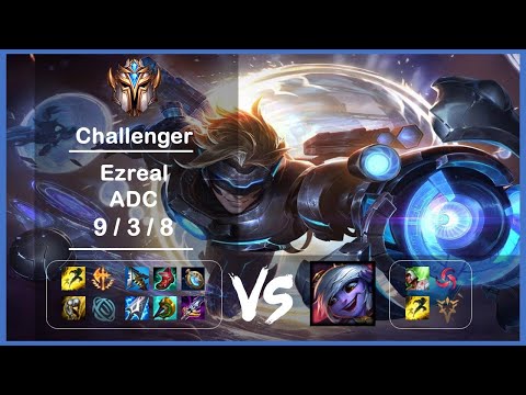 KR Challenger Replays ADC Ezreal vs Tristana Ep.3740