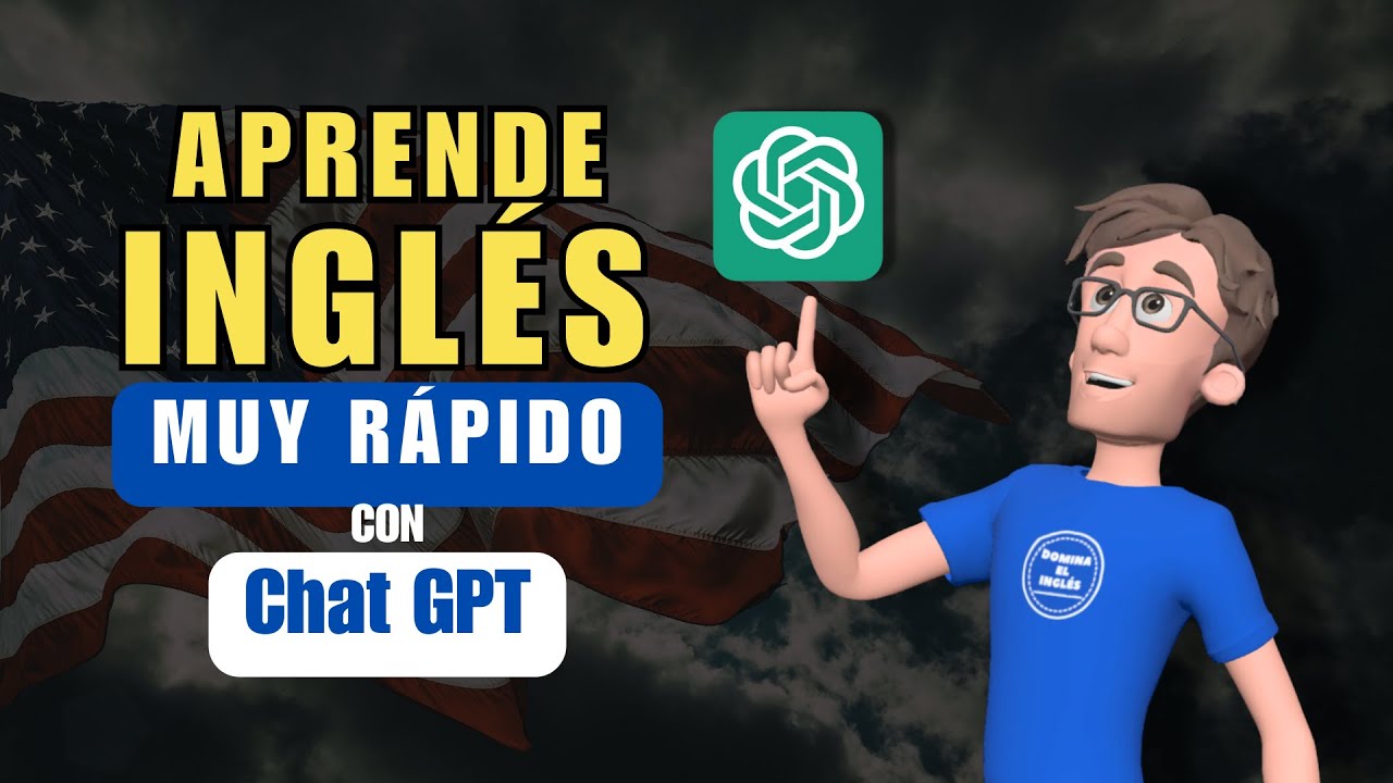 🔥Aprende Inglés MUY RÁPIDO con inteligencia artificial🚀| ChatGPT fácil✅