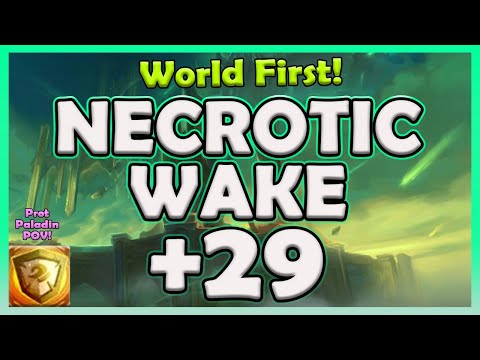 World First +29 Necrotic wake Tyrannical (Prot Pala POV)