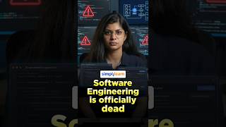 Is Software Engineering Officially Dead? | AI Changing Coding Forever | #Shorts | #Simplilearn