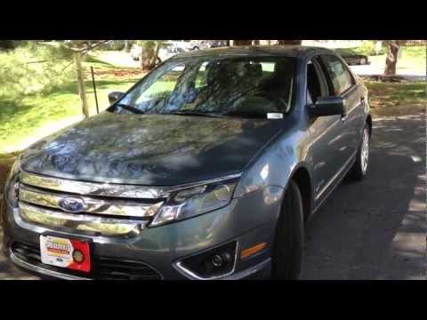 Thumbnail for 2012 Ford Fusion Hybrid Review, Walk Around, Start Up & Rev, Test Drive by Ford Fusion Hybrid
