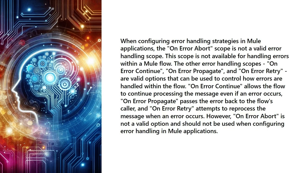 MCPA LEVEL 1 MuleSoft Certified Platform Architect   Level 1 Exam