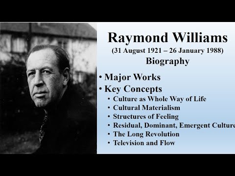 Raymond Williams: Cultural Critic and Historian | Vibepedia