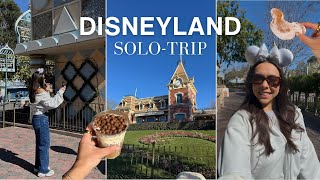 DISNEYLAND VLOG 🐭✨🤍 2025 (disneyland hotel, best food, solo trip!)