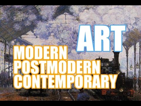 モダンアート、ポストモダンアートと現代アートの違い｜LittleArtTalks (The Difference between Modern art, Postmodern art and Contemporary Art | LittleArtTalks)