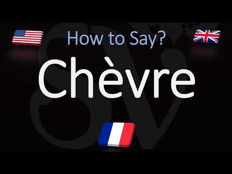 YouTube video about: How do you pronounce chevre?
