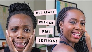 Get Ready With Me - PMS Edition | Kristabel