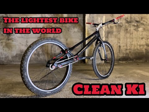 The Lightest Trials Bike In The World: Clean Carbon K1 Review 26” Trials Bike