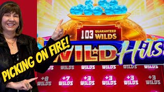 103 WILDS! PICKING ON FIRE FOR A BIG WIN BONUS!