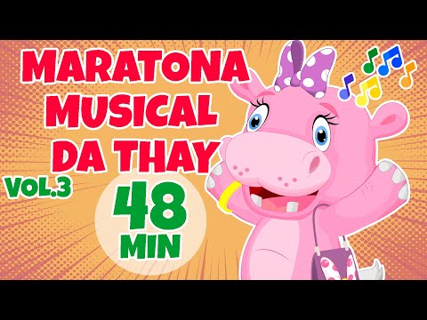 Maratona Musical da Thay Vol. 3 - Giramille 48 min | Desenho Animado Musical