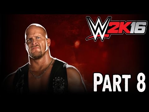 WWE 2K16 Showcase Austin 3:16 Walkthrough Part 8 Gameplay Lets Play