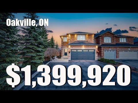 Move Into One Of Oakville's Most Desirable Neighbourhoods! $1.39 MILLION DOLLAR HOME