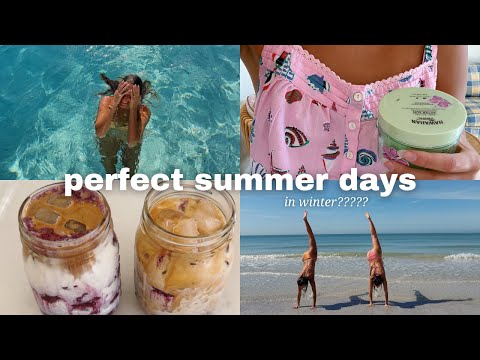 pretending it's summer (because I live in florida now & it basically is summer year round)