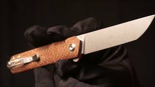 Складной нож Kansept knives Foosa, сталь 154CM, карбон