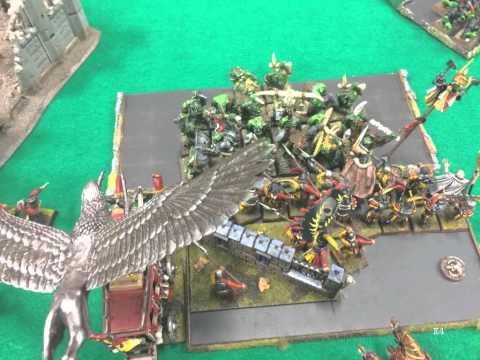 429 Empire vs Orcs & Goblins warhammer fantasy battle report