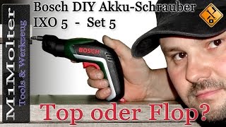 Bosch DIY Akku Schrauber IXO 5 / Top oder Flop? M1Molter