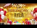 AYLA Happy Birthday Ayla