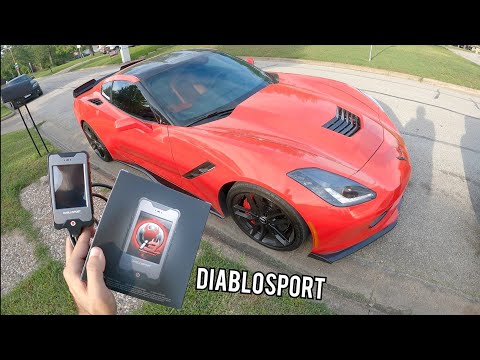 My NEW DIABLOSPORT INTUNE I3 TUNER For The C7 Corvette!