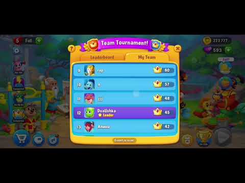 🏆Fishdom: Team Tournament - First Place🥇 - 04/04/2022