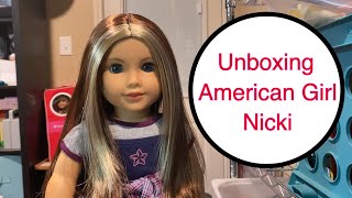 Unboxing 90s American Girl Twin Nicki Hoffman- Dolly Dreams Ep 848