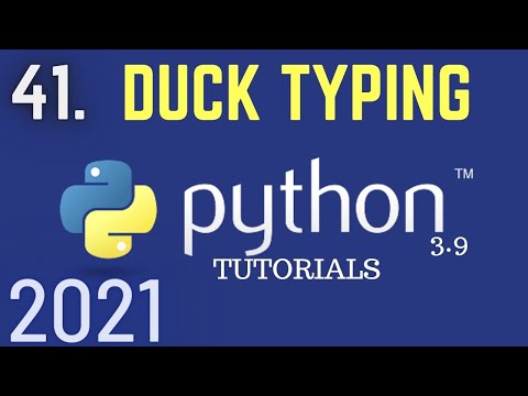 Python 3 9 Tutorials Duck Typing In Python Types Of Polymorphism Polymorphism Python Beginners