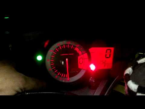 comment regler shift light gsxr