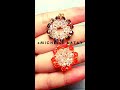 Clear As Crystal Short Floral Necklace